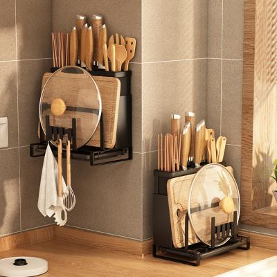 China Viable Knife Holder Pot Cover Holder Cutting Board Cutting Board Holder for sale