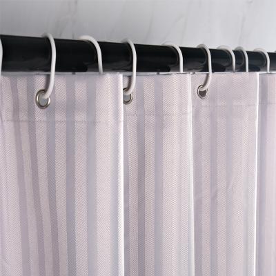 China Stocked Wholesale Custom Designs Print Bathroom Shower Curtains Cotton Boho Luxury Waterproof Shower Curtain for sale