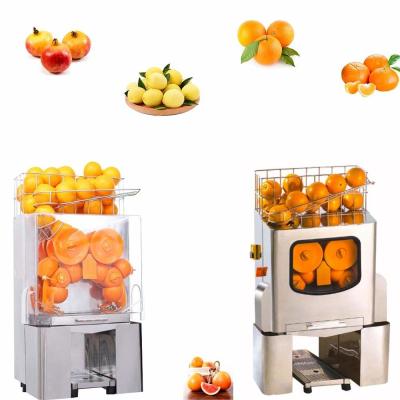 China Automatic Commercial Orange Juicer Orange Juice Making Machine 120W for sale