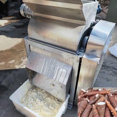 China Lost Cost Easy Operation High Efficiency Cassava Grating Machine Cassava Grater for Cassava Flour / Garri Processing for sale