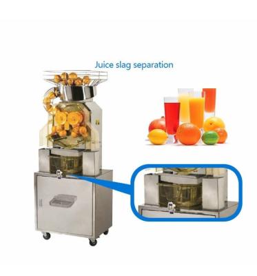 China Cold Press   Industrial Fresh Orange Juice Machine Extractor Lemon Slow Squeezer Peel for sale