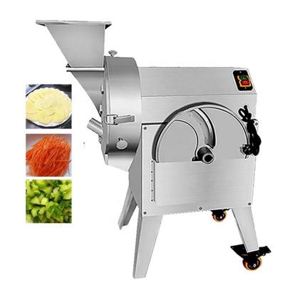 China Automatic Vegetable Carrot Potato Cucumber Onion Cutting Machine Commercial Small for sale