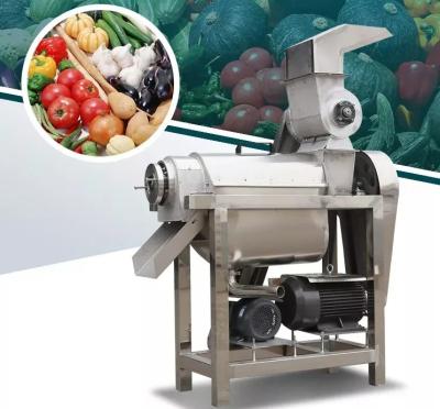 China Stainless Steel  Fruit And Vegetable Spiral Juicer Beater Fruit Juice Extractor Machine for sale