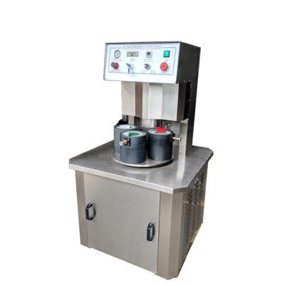 China High efficiency semi-automatic vacuum capping rubbing machine for sale