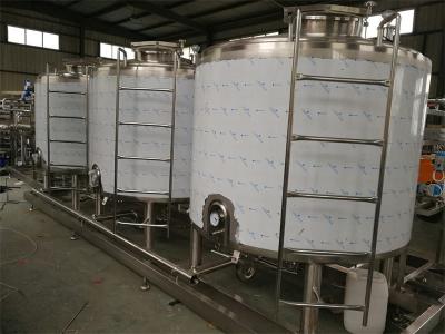 China Customized CIP System Clean In Place Condensed Milk Production Line For Dairy Production Line for sale