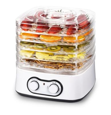 China 5 Trays Home Fruit And Vegetable Drying Machine Adjustable Temperature Vegetable Fruit Food Dehydrator for sale