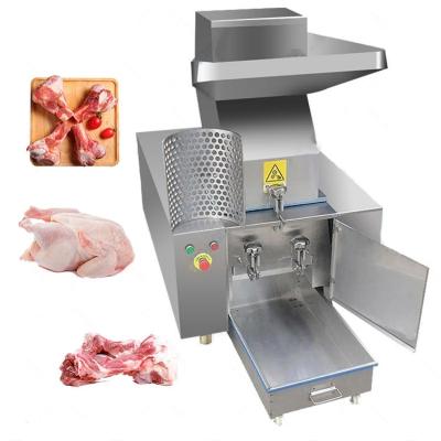 China Crushed Chicken Bone Beef Meat Grinder Bone Crusher Stainless Steel 20-60KG/H for sale