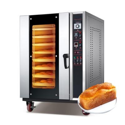 China Durable Long Service Life Bread Baking Oven Commercial Stainless Steel Material for sale