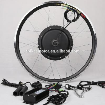 China High power LCD 48-72v 1500w electric bike conversion kits for sale