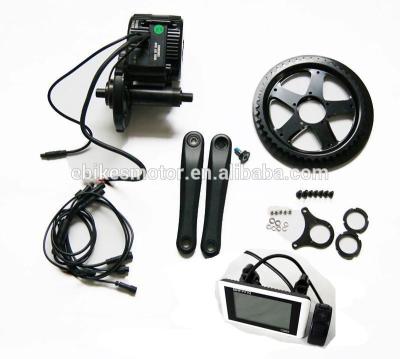 China Centrale motor elektrische fietsconversie kit 48v 1500w middeldrijving motor e fiets kit Te koop