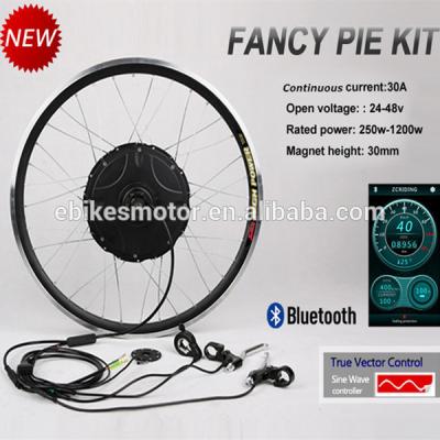 China New Sine Wave control, Fancy Pie 5 250W-1200W cheap electric bike kit for sale