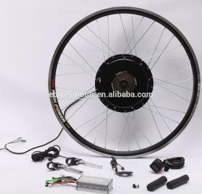 China 48v 1500w elektrische fiets motor conversion kit met 48v 12ah lithium batterij Te koop