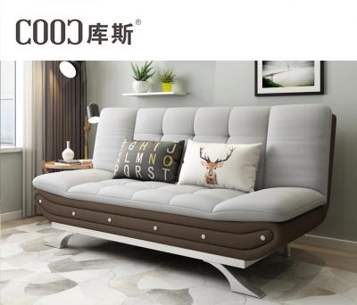 China Living Room Sofa Bed Simple Design 1.2m Width Foldable Sofa With Folding Bed Features Function for sale