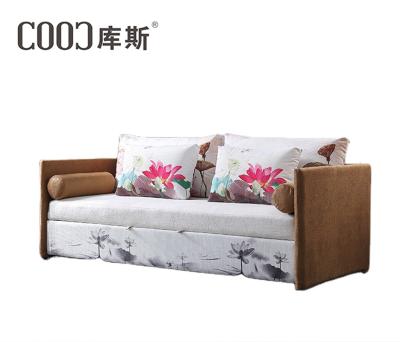 China (Other) COOC furniture china adjustable corner sofa with bed with storage modern queen size sofa bed furniture 6082 for sale