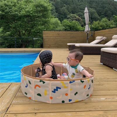 China Large Portable Foldable And Portable PVC Waterproof Swimming Pool For Kids And Babies Waterproof And Tough for sale