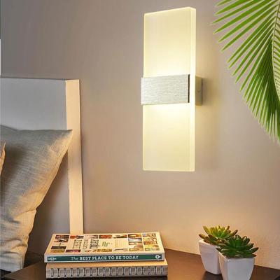 China Modern LED Wall Light Modern Wall Light Indoor Home Decorative Acrylic Wandlamp Bedside Wandlamp Bedside Light Stair Wall Acrylic Sconce for sale