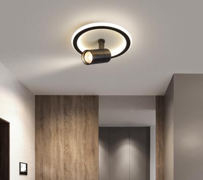 China Nordic Outdoor Mounted Aisle LED Ceiling Light Fixture For Bedroom 20W 220V Indoor Decorative LED Ceiling Lamp For Kitchen Corridors Corridor Home Lights for sale