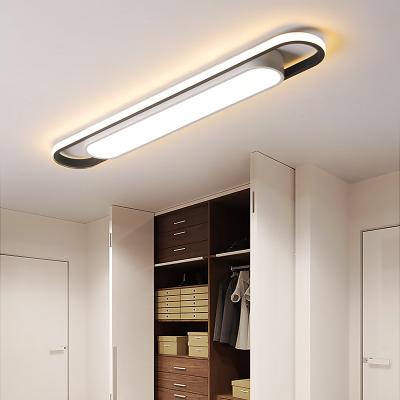 China Long Ceiling Strip Ceiling Light Aisle Outdoor Mounted Corridor Lighting Balcony Entrance Corridor Bedroom For Dining Room Home Kitchen Led Lamp Fixture for sale