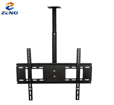 China ZENON T6904L 32-63 Steel Ceiling Mount Tilt Swivel Flip Down Remote TV Ceiling Mounts for sale