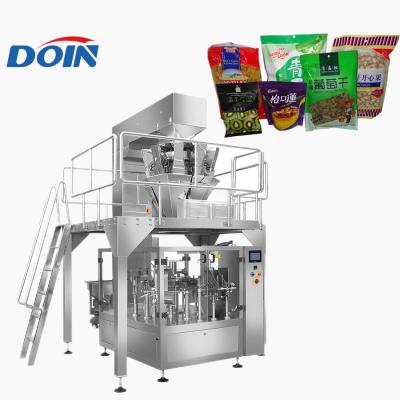 China Automatic Doin Seed Beans 1kg 10kg Food Weighing Packing Machine Soybean Cocoa Bean Pouch Granule Packing Machine à venda