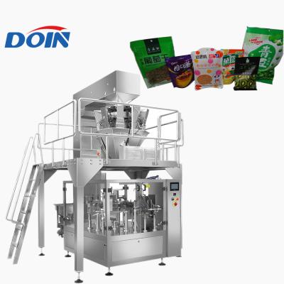 China Automatic Bean Candy Candis Seeds Pouch Premade Bag Packing Machine Food Doin Doypack Filling Machine Coffee Bean à venda