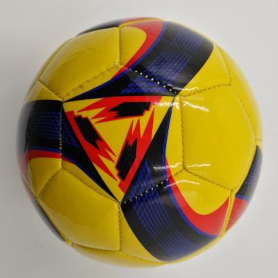 China Yiwu Market Price Outdoor Wholesale Cheap Leather Size 5 Football Custom Printed Football Soccer Ball PVC For Promotional for sale