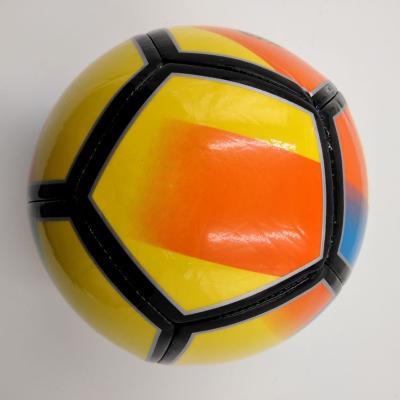 China Low Price Leather Soccer Traning TPU Custom Printed Promotional Deflated Soccer Ball Soccer Ball Size 5 for sale