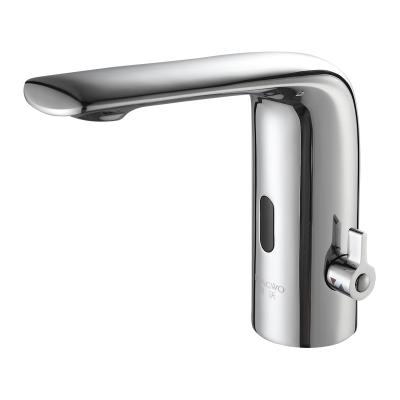 China Thermostatic Faucets Deck Mounted Brass Automatic Temperature Control Faucet motion kitchen sensor faucet automatic faucet sensor taps Grifo for sale