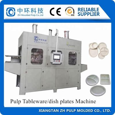 China Máquina de hacer platos desechables de múltiples capas, máquina de pulpa de papel 100kw en venta