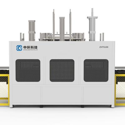 Cina Macchina di produzione di posate completamente automatica biodegradabile riciclabile per scatola da pranzo in vendita