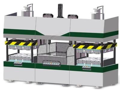 China Automatische Bagasse-Zellstoffformmaschine 30kw Besteckherstellung zu verkaufen