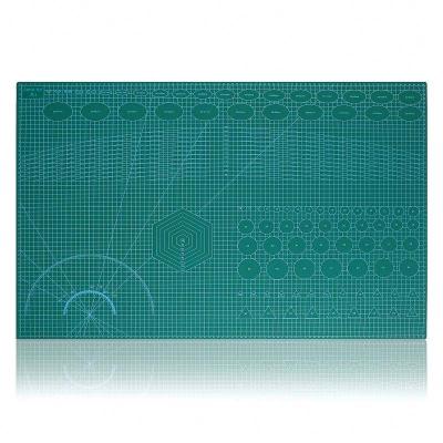 China Recycled A1 PVC Non-Slip Cutting Mat 90*60cm Self Healing Sewing Cutting Mat for sale