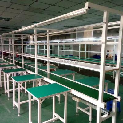 China Anti_static Customized PVC Assembly Line Line , Belt Roller Conveyor Assembly Line For Workshop for sale