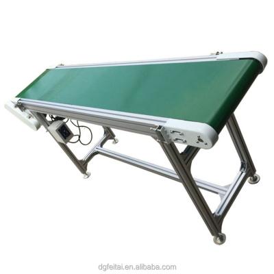 China Anti_static Aluminum Frame PVC Conveyor Belt Equipment For Material Accessories Conveying Job for sale