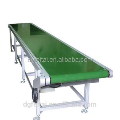 China PU Food Grade Heat Resistant Belt Conveyor, Mini Aluminum Belt Conveyor Made in China for sale