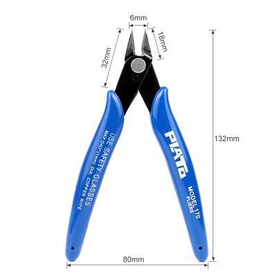 China 10Pcs Cut/Box 125mm PLATO 170 Electrical Cable Wire Cutter Cutting Pliers DIY Tool for sale