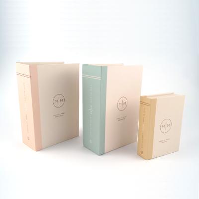 China China Supplier Hot Selling Packaging Boxes Manufacturer Cardboard Book Shape Recyclable Gift Paper Boxes for sale