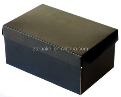 China Recycled Materials Cardboard Custom Shoe Box With Your Own Printing Logo for sale