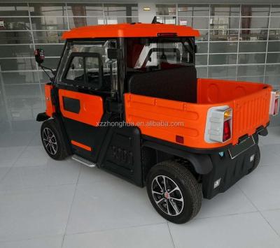 China F-027 60V 3.5KW Electric Pickup Truck (2 Seats) With Strong/Porcelain/Moped Body Mini Electric Car for sale