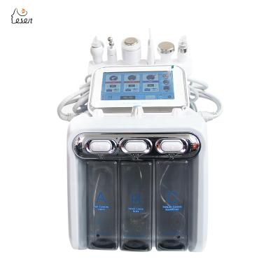 China Multifunctional Exfoliators Beauty Equipment 6in1 H2O2 Bubble Beauty Machine China for Commercial and Home Use, Home or Salon Use 12 Kg for sale