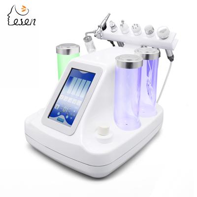 China Multifunctional 7in1 Face Lift Small Bubble Beauty Machine for Face and Nose, Acne Removal Device, Skin Microdermabrasion for sale