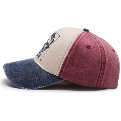 China COMMON Popular Cotton Baseball Cap Women's Sports Men's Denim Style Unisex Denim Cloth Cap Homme Gorra Snapback for sale