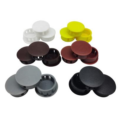 China HP Plastic Custom Series White Plastic Screw Hole Plugs Hole Plugs End Cap Furniture Hole Plugs for sale