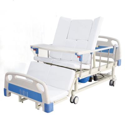 China Hosptial or Home Care Electric Bed Nursing Bed with Electric Toilet Factory Hospital Bed Wholesale Factory Price New Full for sale