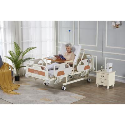 China Cama Clinica Home Medical Bed 5 Function Icu Patient Electric Hospital Bed Hosptial Or Hospital Bed With Mattress for sale