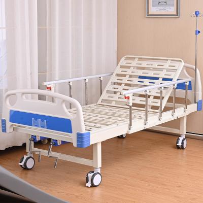 China Hosptial or Home Medical Bed 2 Bed 2 A16 Medical Equipments Hospital Bed 2 Crank Bed Elderly Patient ABS Medical Hospital Nursing Functions for sale