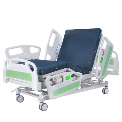 China Hosptial or home patient bed for home, home care folding bed for patient, 3 function manual hospital bed for sale