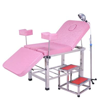 China Hosptial Stainless Steel Gynecology Examination Bed , Hospital Delivery Bed for sale