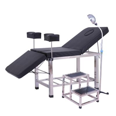 China Multifunctional Adjustable Chair Bed Examination Gynecology Hosptial Hebei Medical Instrument Parturition Bed Obstetric Chair for sale