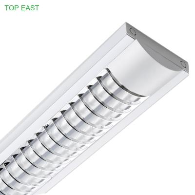 China IRON+PS China factory price 2*40w led grill purifying light led batten lighting for long time use for sale